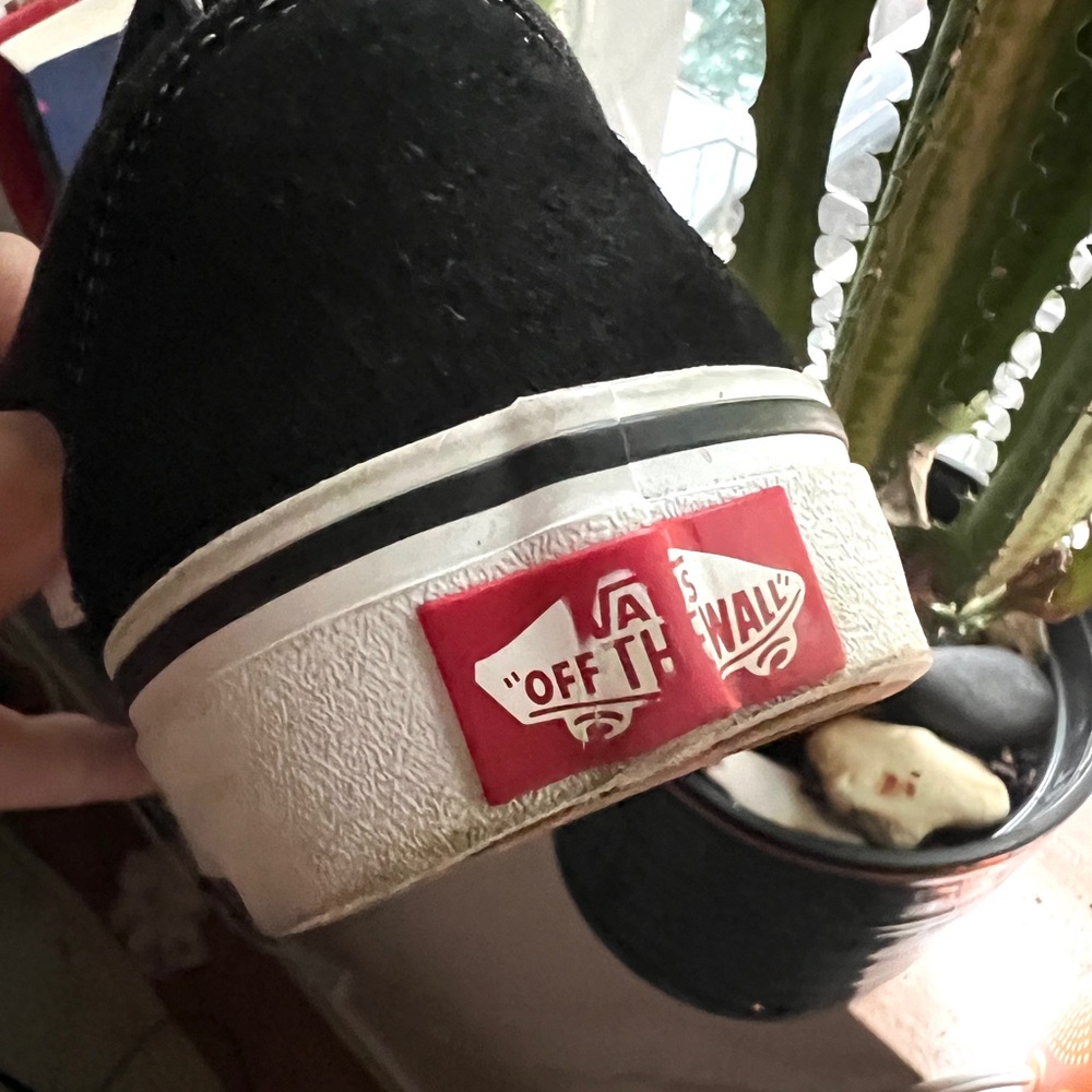 VANS Off the Wall // 1 pair suede skateboard sneaker shoe Women’s 9 - Picture 7 of 9